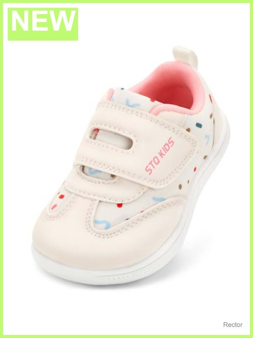 Toddler Wide Toe Box Barefoot Sneakers Boys Girls Zero Drop Hook & Loop